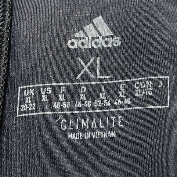 ADIDAS Climalite 2-in-1 Shorts Black Gray Size XL - Picture 11 of 16